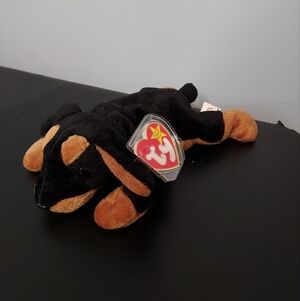 TY Beanie Baby Doby 1996 Dog